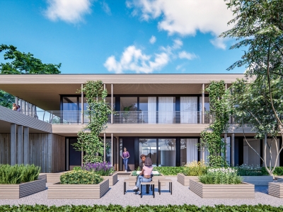 Impressie hofwoningen